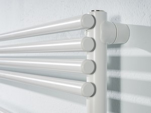 HORIZONTAL TOWEL WARMER WITHOUT L100XH38 MATT WHITE