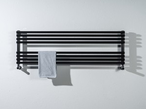 HORIZONTAL TOWEL WARMER WITHOUT L100XH38 GLOSS BLACK