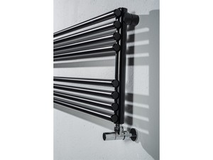 HORIZONTAL TOWEL WARMER WITHOUT L100XH38 GLOSS BLACK