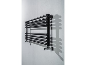 HORIZONTAL TOWEL WARMER WITHOUT L100XH38 GLOSS BLACK