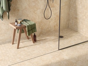 Tibur Avorio 60x60 Rectified Porcelain Tile Ivory Marble Effect
