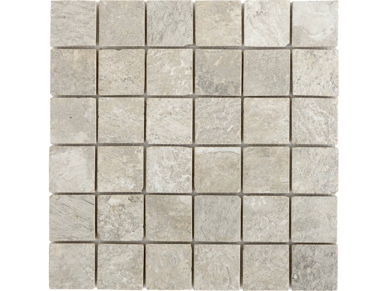 Mosaïque De Céramique MOSANI – Beige/Brun/Gris-vert Mat – 29x29 Cm – Sol Et Mur