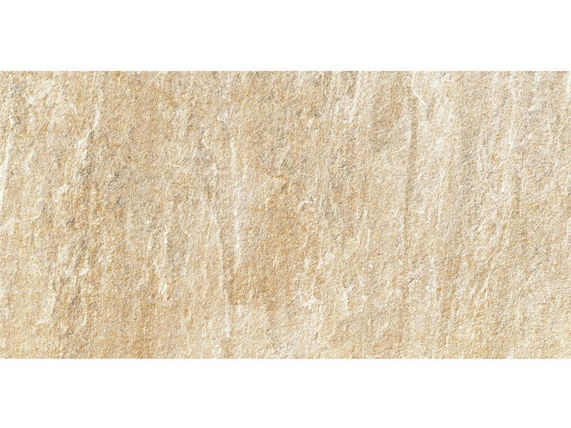 Fliese Yard Gold 30X60,4 Feinsteinzeug für Aussen Quarzitoptik Beige