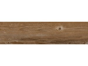 Carrelage Yukon tabac 15,2x60,5 grès cérame extérieur effet bois marron