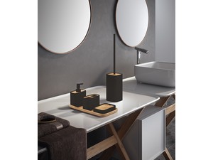 Porte-savon Zara noir mat