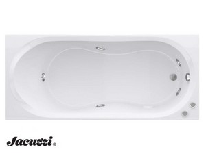 Vasca Idromassaggio Jacuzzi® Brooklyn 180X80 Schienale a Sinistra