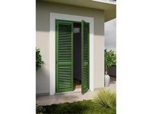 Aluminium shutters with frame