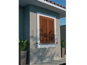 Aluminium shutters with frame