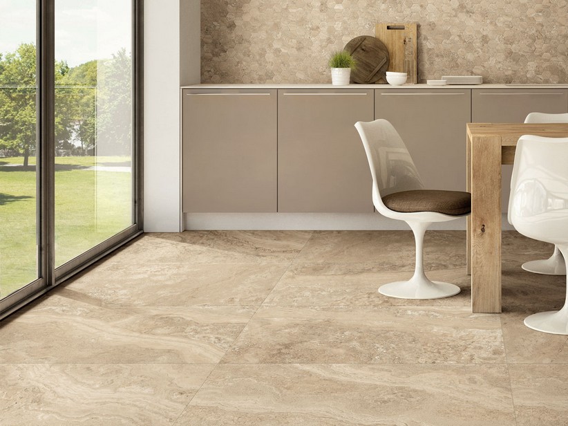 Feinsteinzeug Marmoroptik 3D rektifiziert - Elegance