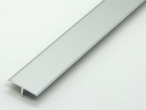 Profilo Coprigiunti Global Cover Alluminio Anodizzato Argento 26X9 2,7m