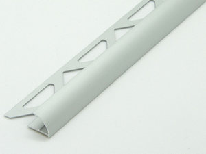 Profilo Angolare Global Round Alluminio Anodizzato Argento 8mm 2,7m