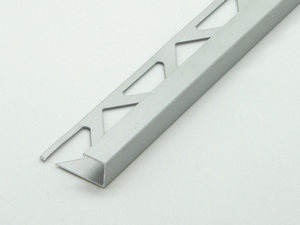 Profilo Angolare Global Square Alluminio Anodizzato Argento 8mm 2,7m
