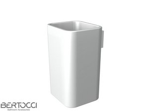 Bertocci Accessori Bagno Catalogo.200 Bicchiere Ceramica A Parete Bianco Iperceramica