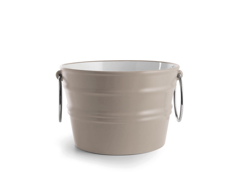 BACILE WASHBASIN cm.Ø46,5 H30 WITH RINGS CLAY