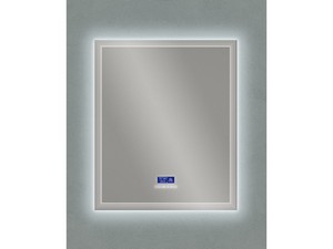 Miroir de salle de bains avec LED BH Multimedia 75x90 avec cadre