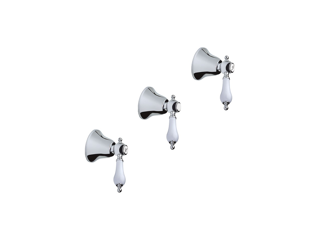 Divisore Per Rubinetto Da Giardino In Ottone – 3 Vie Con Valvole On/Off – Attacco 3/4'' – Universale Per Tubi