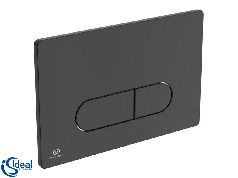 Plaque de commande WC Ideal Standard® Oleas M1 noire