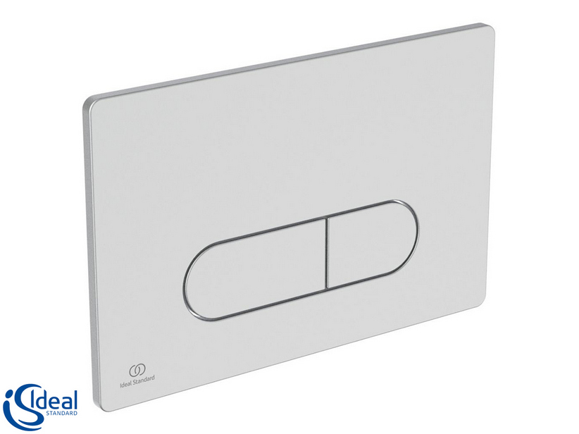 Plaque de commande WC Ideal Standard® Oleas M1 mat chrome