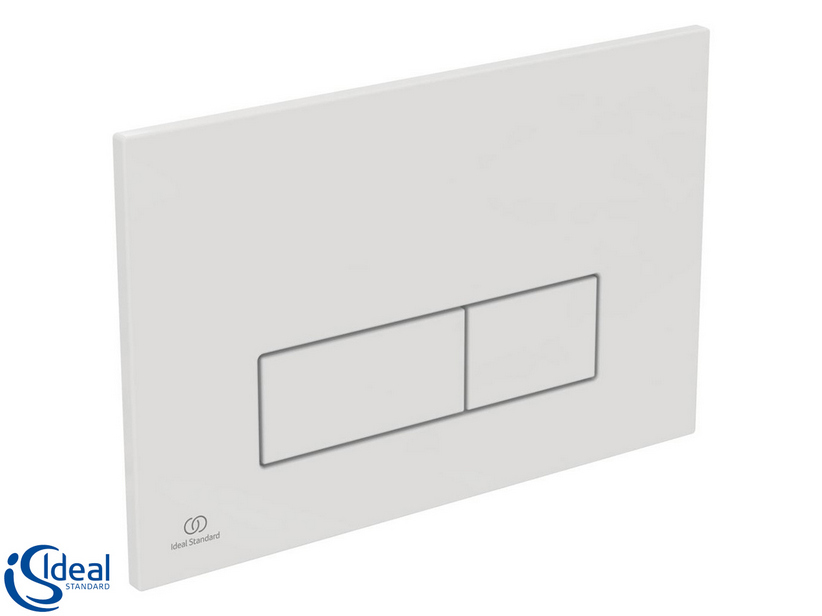 Plaque de commande WC Ideal Standard® Oleas M2 blanche