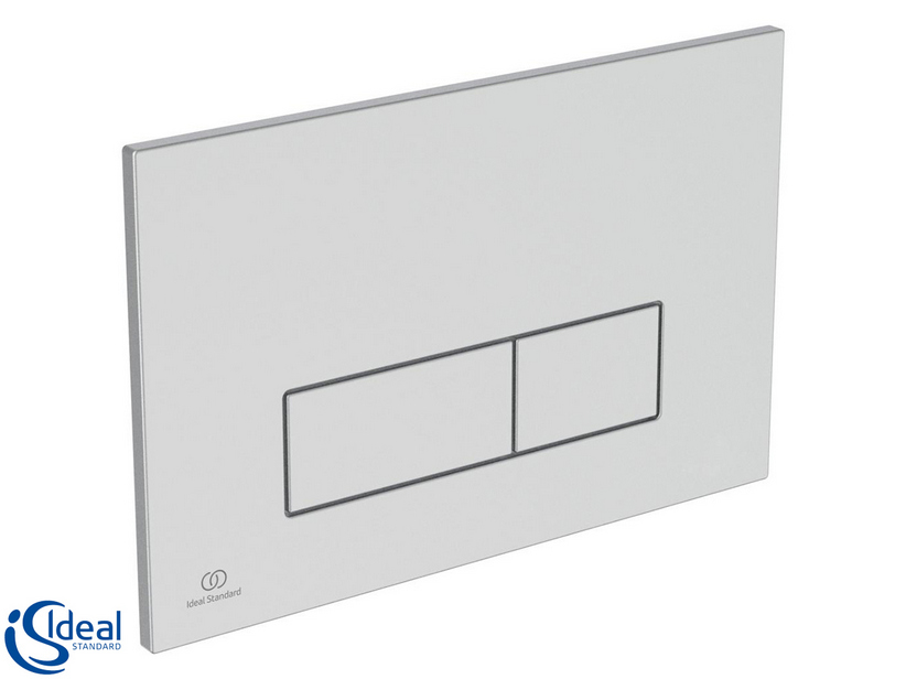Plaque de commande WC Ideal Standard® Oleas M2 mat chrome