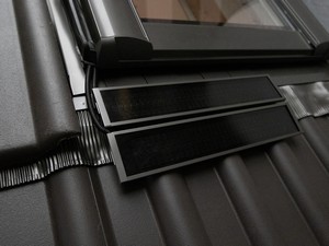 White lacquered wood roof windows - SOLARE