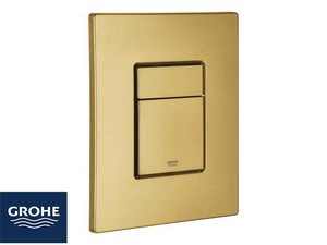 Placca Wc Grohe® Skate Cosmo 2 Pulsanti Oro Satinato