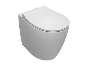 Stand-WC Sentimenti Neo Rimless 52x36 cm wandbündig weiß matt