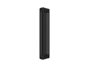 Röhrenheizkörper aus Stahl ELITE PLUS 3-Säuler 4 Elemente 355,6W Schwarz matt
