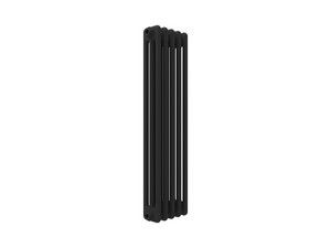 Radiateur acier tubulaire ELITE PLUS 3 colonnes 5 éléments 444,5W noir mat