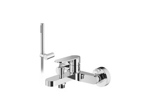 Olmo Bathtub Set with Polished Chrome Equipment
