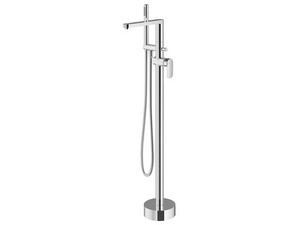 Olmo Freestanding Bath Mixer with Polished Chrome Finish