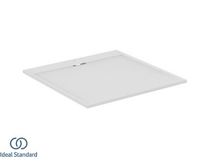 Receveur de douche Ideal Standard® ULTRAFLAT-S i.LIFE carré 120x120 cm résine blanc