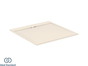 Duschwanne Ideal Standard® ULTRAFLAT-S i.LIFE Quadratisch 120x120 cm Sandfarbenes Harz