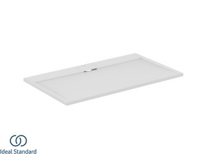 Receveur de douche Ideal Standard® ULTRAFLAT-S i.LIFE rectangulaire 140x80 cm résine blanc