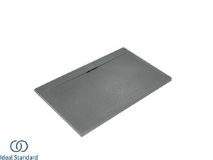 Ideal Standard® Ultraflat-S I.Life Rectangular Shower Tray 180X100 cm Resin Grey
