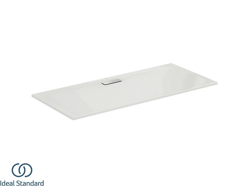 Duschwanne Ideal Standard® Ultra Flat New Rechteckig 180x80 cm mit Ideal Grip Weiß Halbglänzend