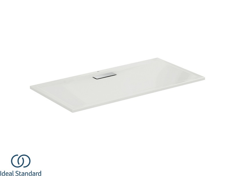 Duschwanne Ideal Standard® Ultra Flat New Rechteckig 140x70 cm mit Ideal Grip Weiß Halbglänzend