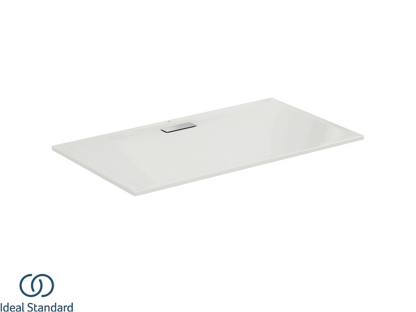 Duschwanne Ideal Standard® Ultra Flat New Rechteckig 160x90 cm mit Ideal Grip Weiß Halbglänzend