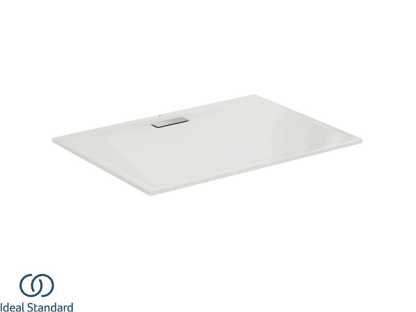 Duschwanne Ideal Standard® Ultra Flat New Rechteckig 140x100 cm mit Ideal Grip Weiß Halbglänzend
