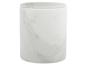 Abattant WC Sana 9x8 cm marbre blanc Statuario mat