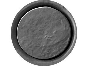 Ablaufgarnitur für Dusche Appia Ø90 mm Kappe aus Keramik Graphit Matt