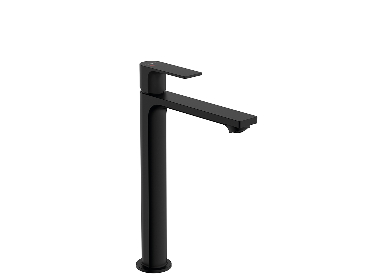 Miscelatore per Lavabo a Muro Detroit Monocomando Nero Opaco