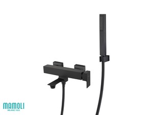 Mitigeur monocommande externe pour baignoire Feel/Michela avec accessoire de douche noir mat