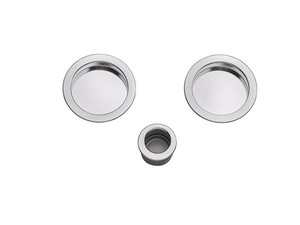 Blind Round Slide Round Polished Chrome