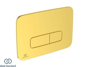 WC-Betätigungsplatte Ideal Standard® Oleas mit M3-Betätigung M3 Gold Satiniert