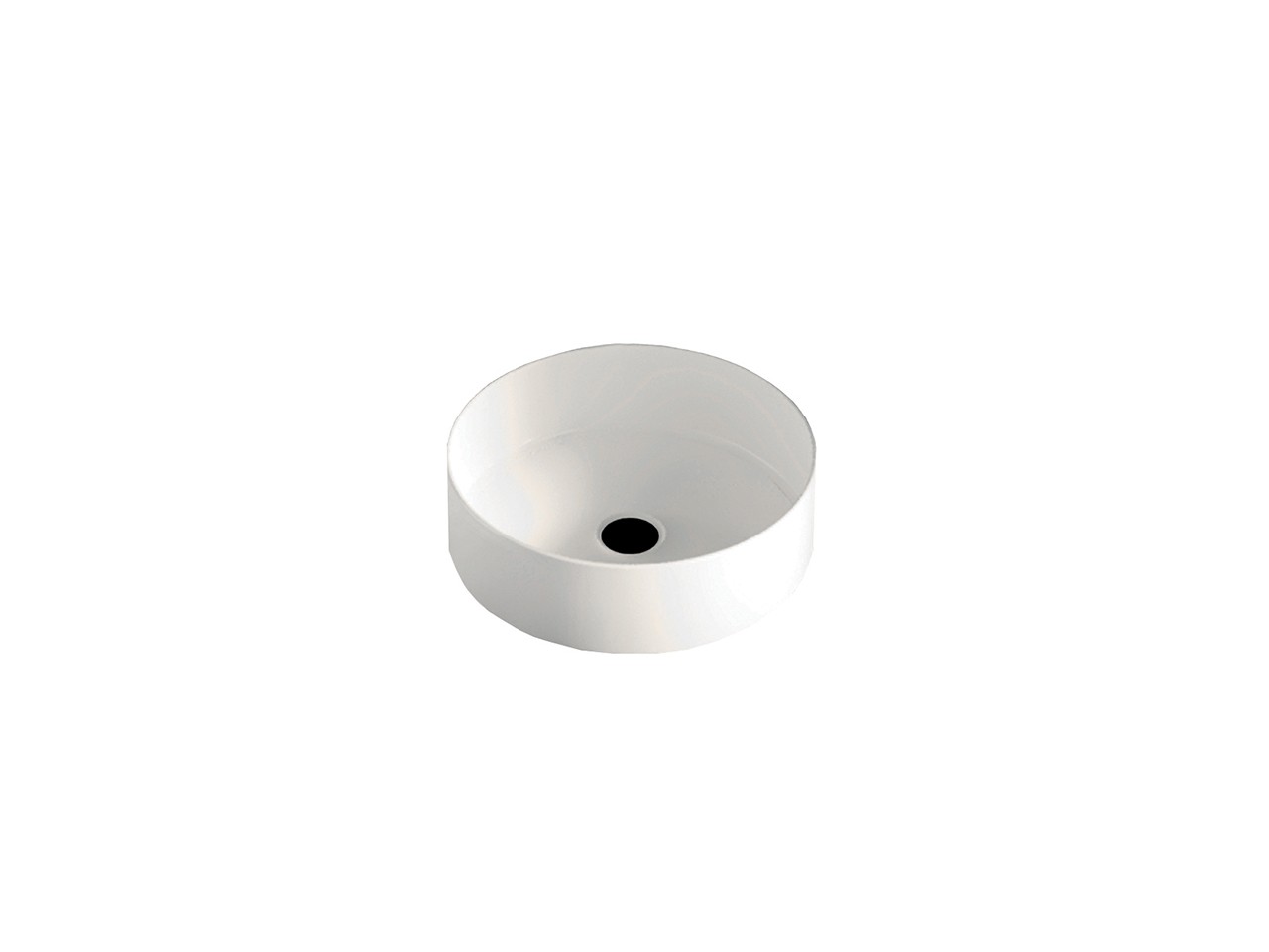 Vasque Helloshop26 Lavabo ronde 40 x 15 cm vasque à poser salle de bain