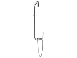 Duschsystem Sofia 2 Funktionen aus Edelstahl mit gebürsteter Oberfläche 316