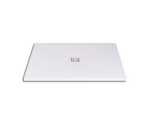 SHOWER TRAY BONK 80X100 H3 RESIN WHITE