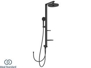 Colonna Doccia Ideal Standard® Alu+ Soffione e Doccetta 2 Funzioni Nero Seta