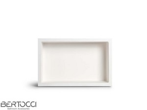 BERTOCCI® INSIDE RECESSED NICHE 25X40 MATT WHITE